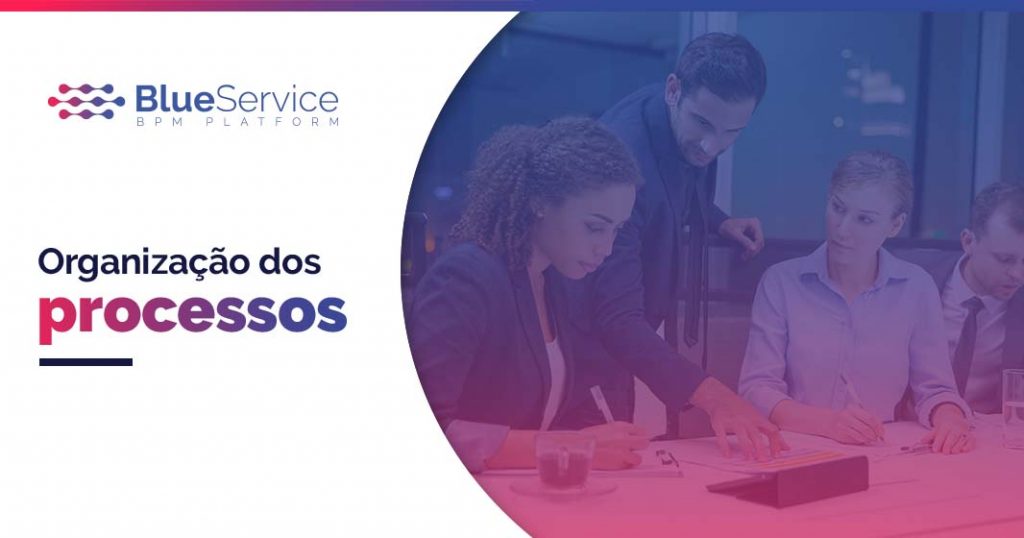 organização dos processos de trabalho